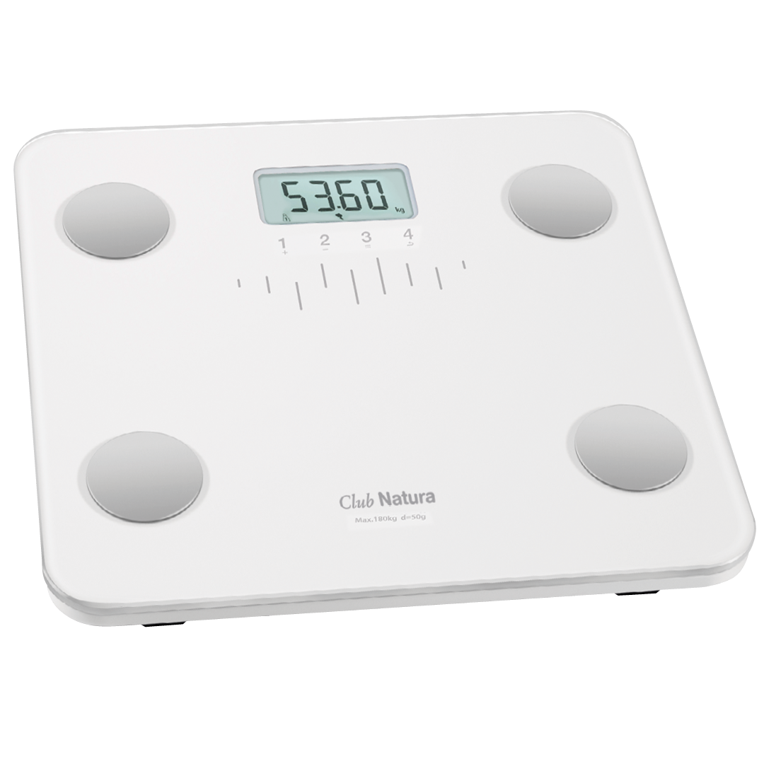 Smarte Körperfettwaage mit Herzfrequenzmessung & BMI