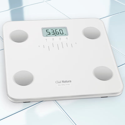 Smarte Körperfettwaage mit Herzfrequenzmessung & BMI