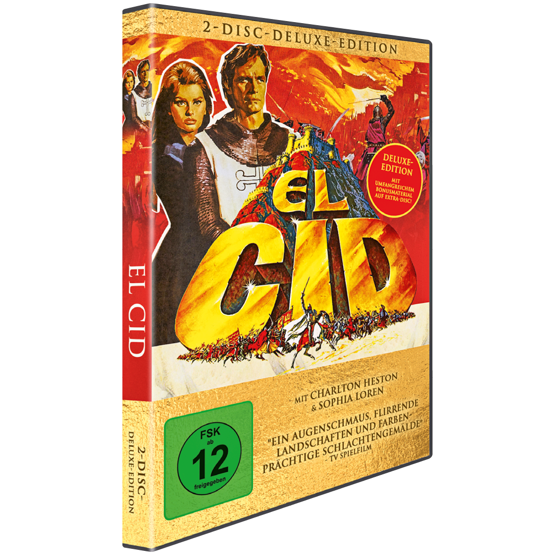 Sophia-Loren-Set (El Cid, Der Untergang des Römischen Reiches, Stadt der Verlorenen)