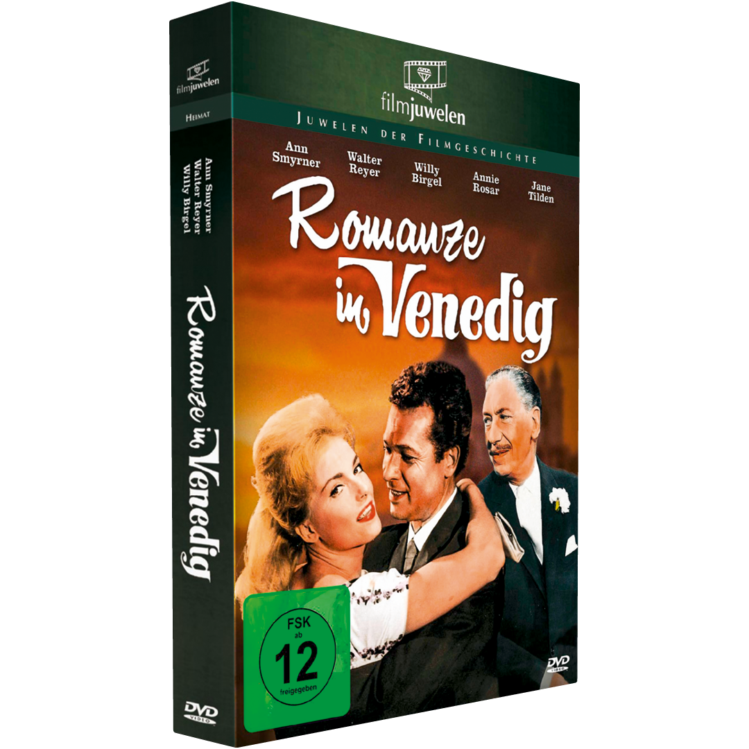 Italien-Liebhaber-Set mit Spielfilm »Romanze in Venedig«