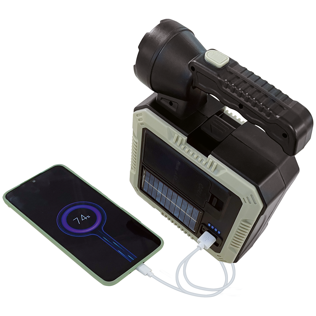 Multifunktions-Lampe mit integriertem Werkzeugkasten