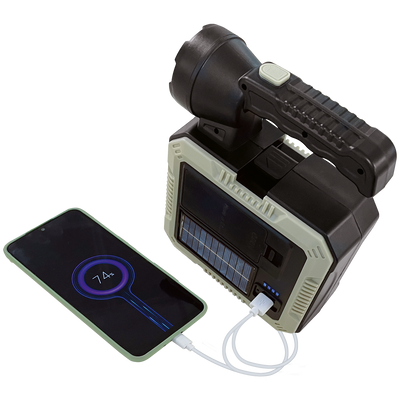 Multifunktions-Lampe mit integriertem Werkzeugkasten