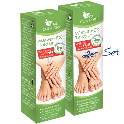 Warzen-EX-Tinktur (2er-Set)
