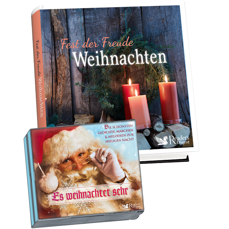 Set: CD "Es weihnachtet sehr" + Buch "Fest der Freude"