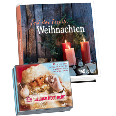 Set: CD "Es weihnachtet sehr" + Buch "Fest der Freude"