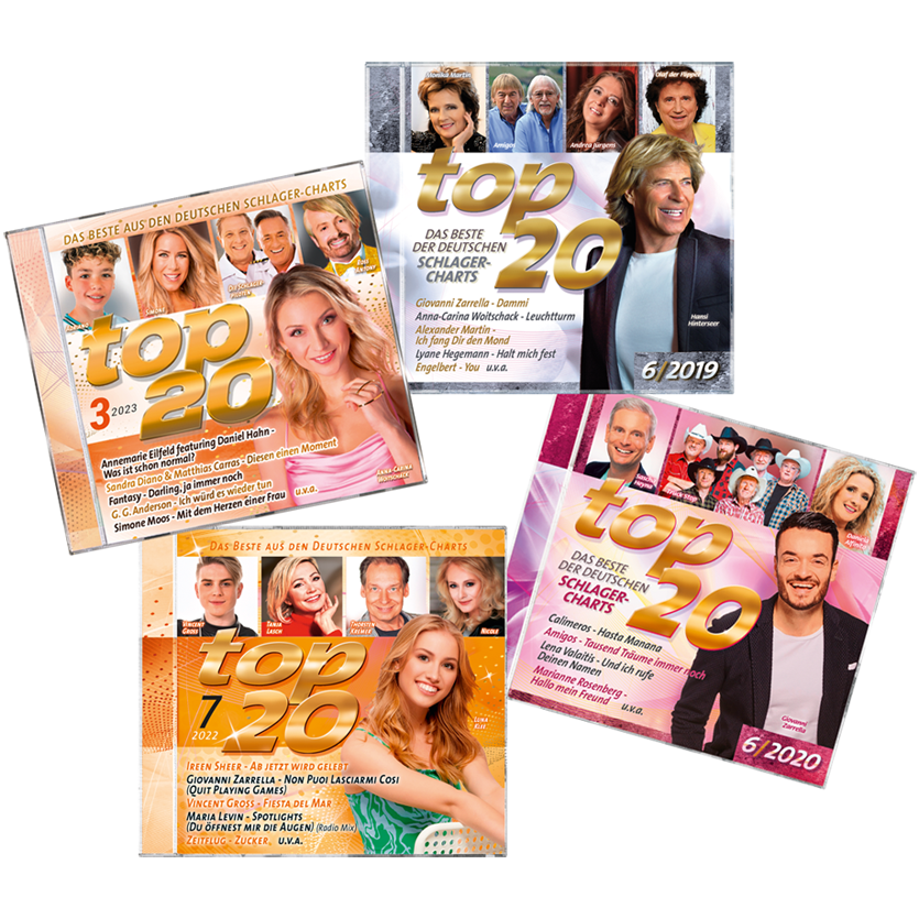 Top 20 - Das Beste aus den deutschen Schlager-Charts