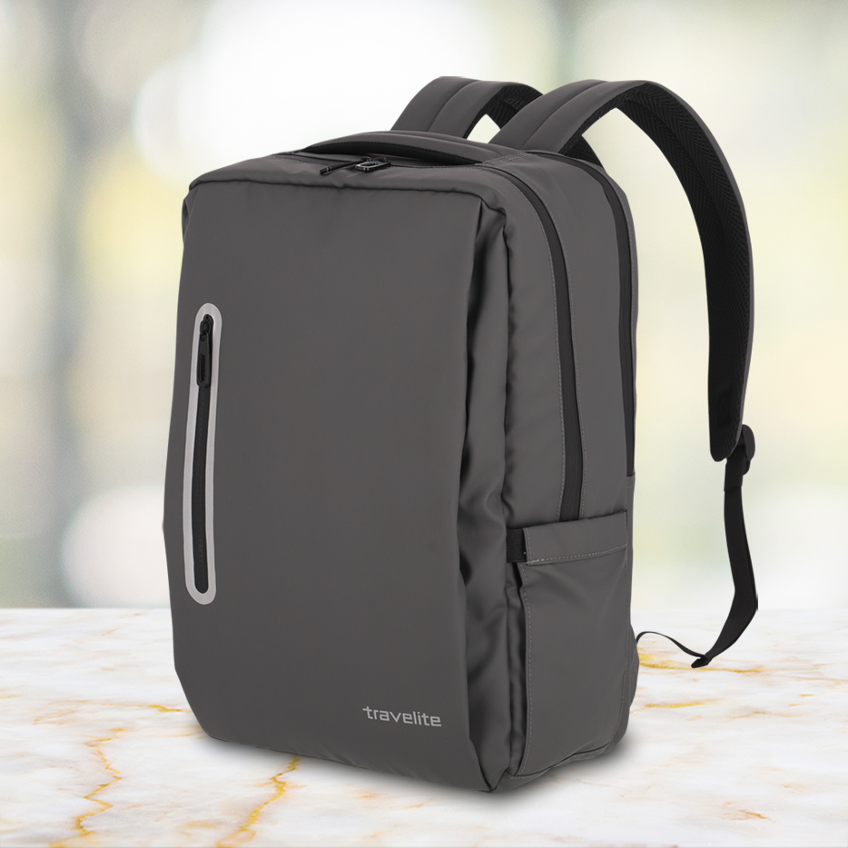 Travelite Basics Boxy Rucksack mit Laptopfach