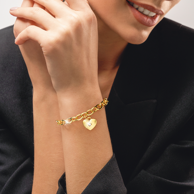 Armband mit Herz-Anhänger