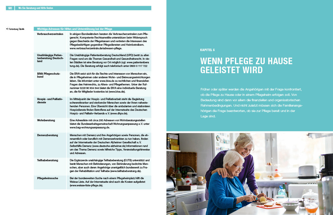 Schritt für Schritt zur guten Pflege