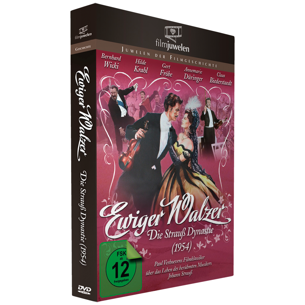 Johann Strauss - Edition: 2 Filme + 4 Musik-CDs