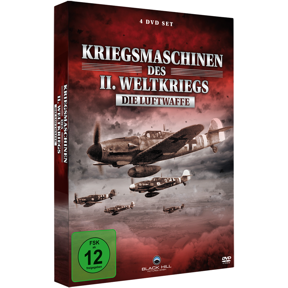 Luftangriffe, Kriegsmaschinen und Jagdflieger - Film-Edition