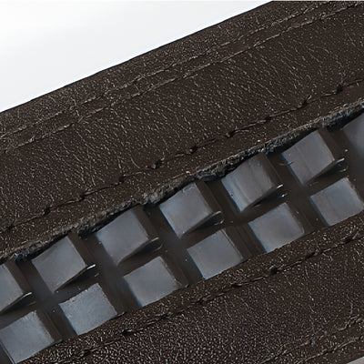 Ledergürtel in Schwarz