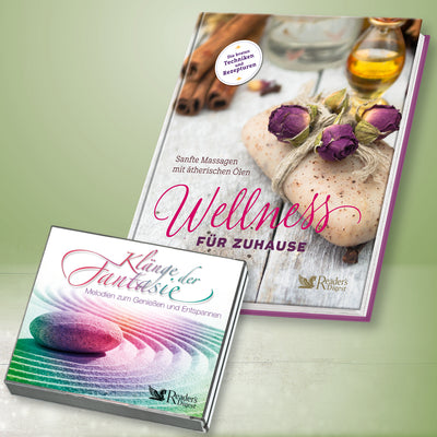 Set: Buch Wellness für Zuhause + CD Klänge der Fantasie