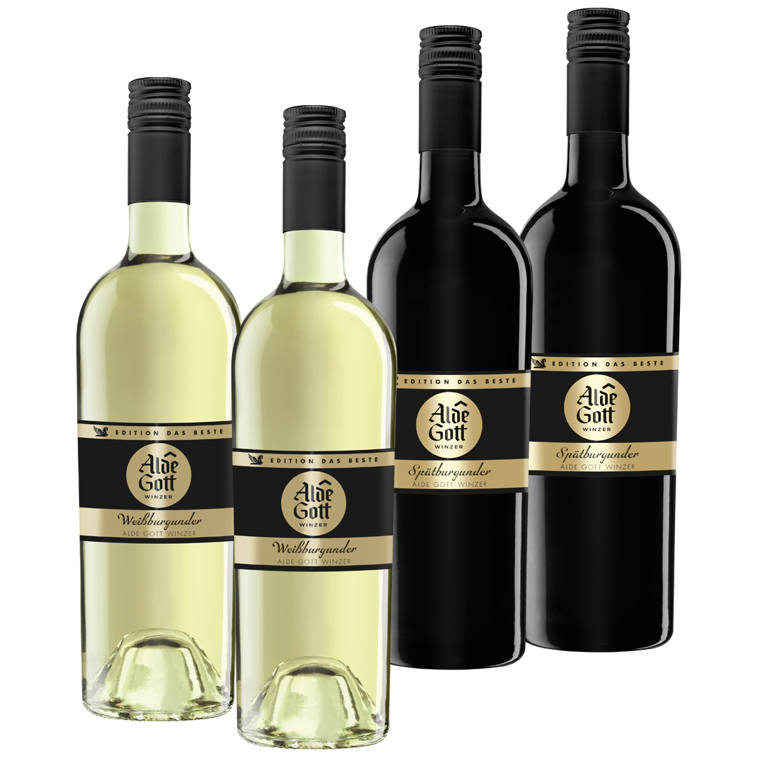 ALDE GOTT  4er Weinpaket