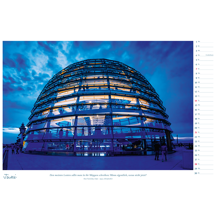 »daheim«-Wandkalender 2026 - Bildschönes Deutschland