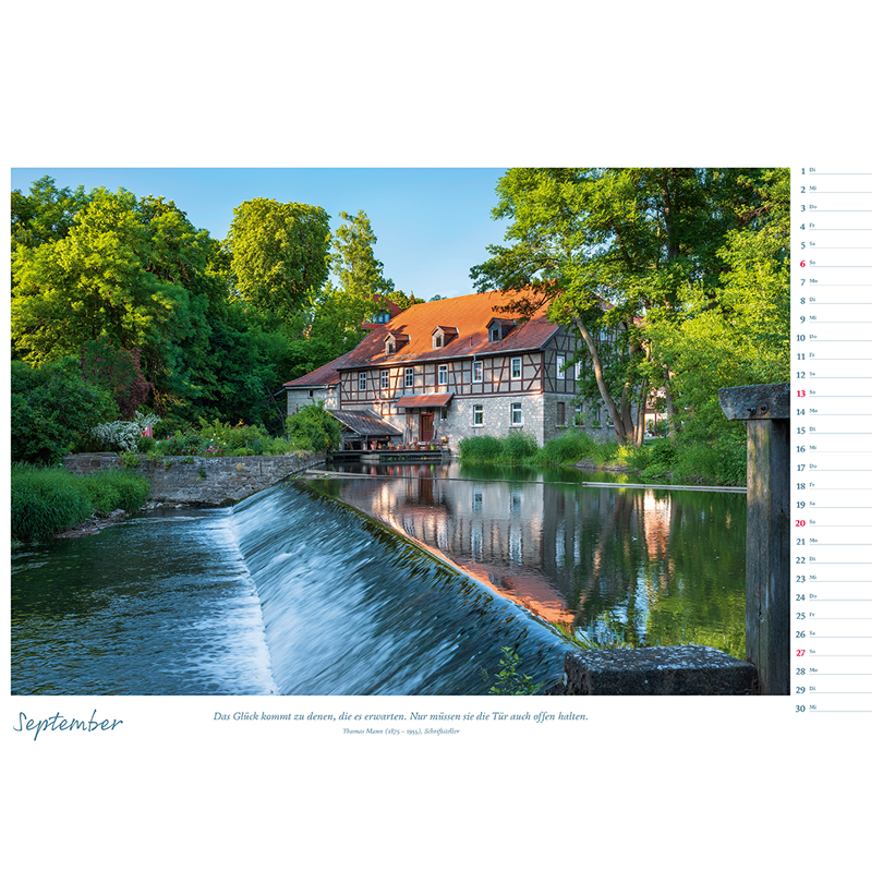 »daheim«-Wandkalender 2026 - Bildschönes Deutschland