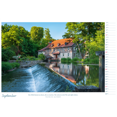 »daheim«-Wandkalender 2026 - Bildschönes Deutschland