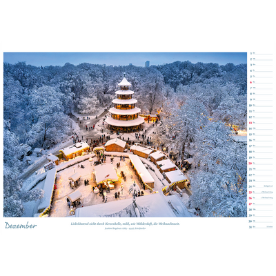 »daheim«-Wandkalender 2026 - Bildschönes Deutschland