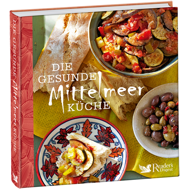 Set: Kochbuch »Die gesunde Mittelmeerküche« + Dip-Schalen