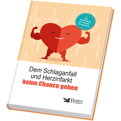 Ratgeber-Set: "Dem Schlaganfall und Herzinfarkt keine Chance geben" + "So bleibt Ihr Herz gesund"