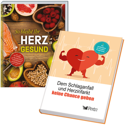 Ratgeber-Set: "Dem Schlaganfall und Herzinfarkt keine Chance geben" + "So bleibt Ihr Herz gesund"