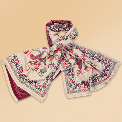 Schal im Paisleymuster