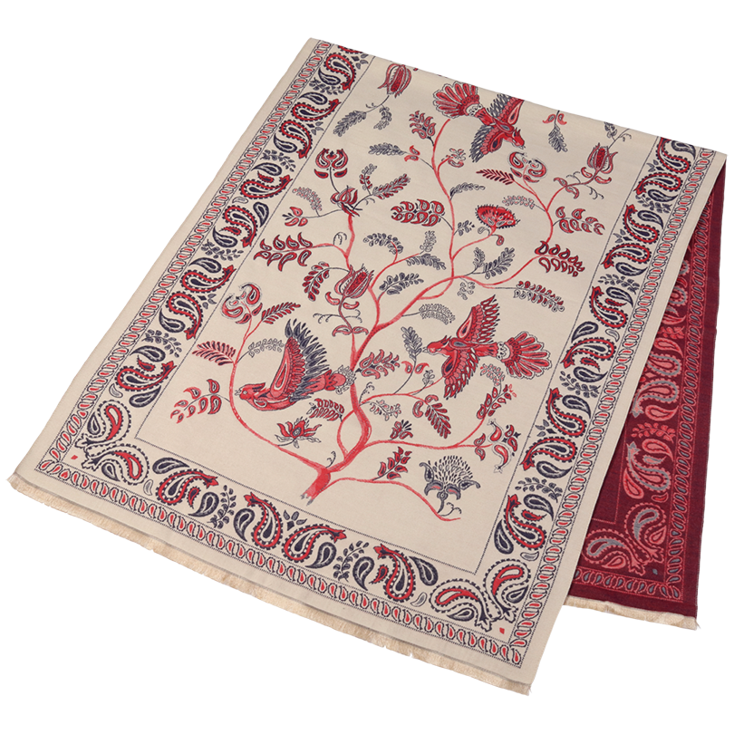 Schal im Paisleymuster