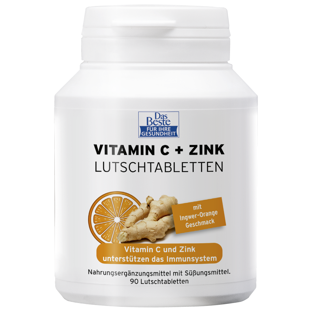 Vitamin C + Zink Lutschtabletten