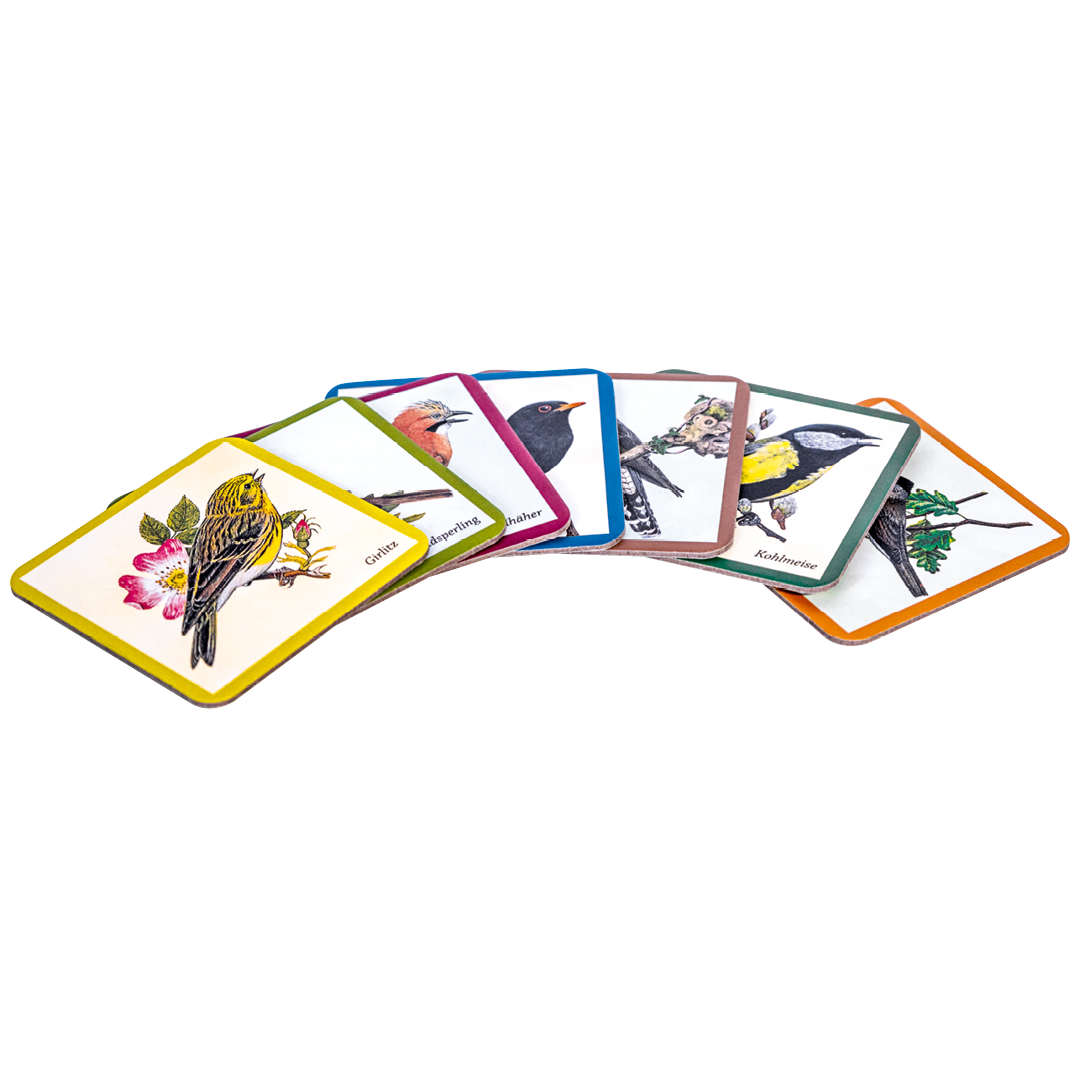 Die schönsten Vögel unserer Heimat - Das extragroße Memory