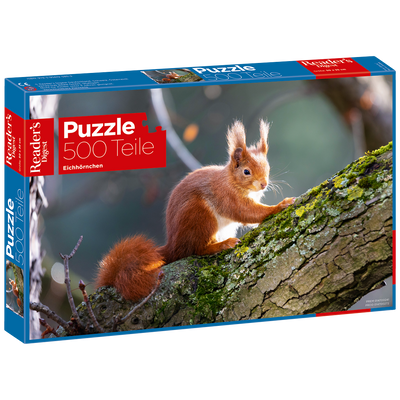 Eichhörnchen-Puzzle + Buch »Waldwelten« (2er-Set)