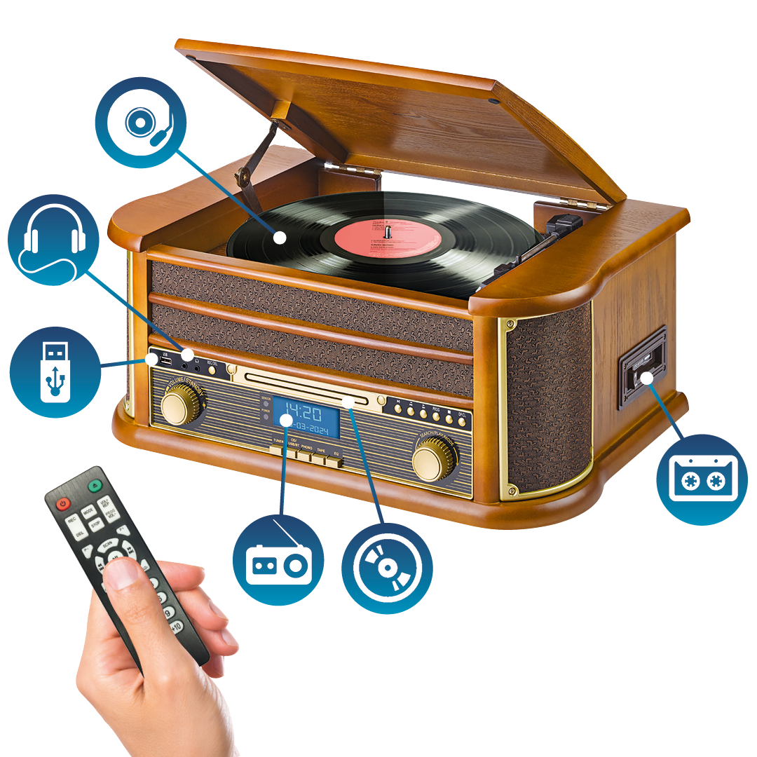 Nostalgie-Anlage »Retro Platin«