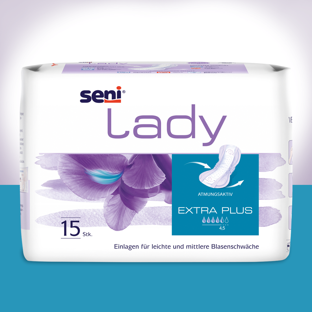 Seni® Lady Einlagen Extra Plus (5 x 15 Stk.)