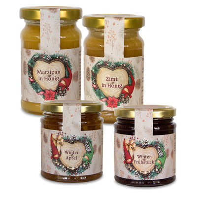 Weihnachtsaufstriche 4er-Set