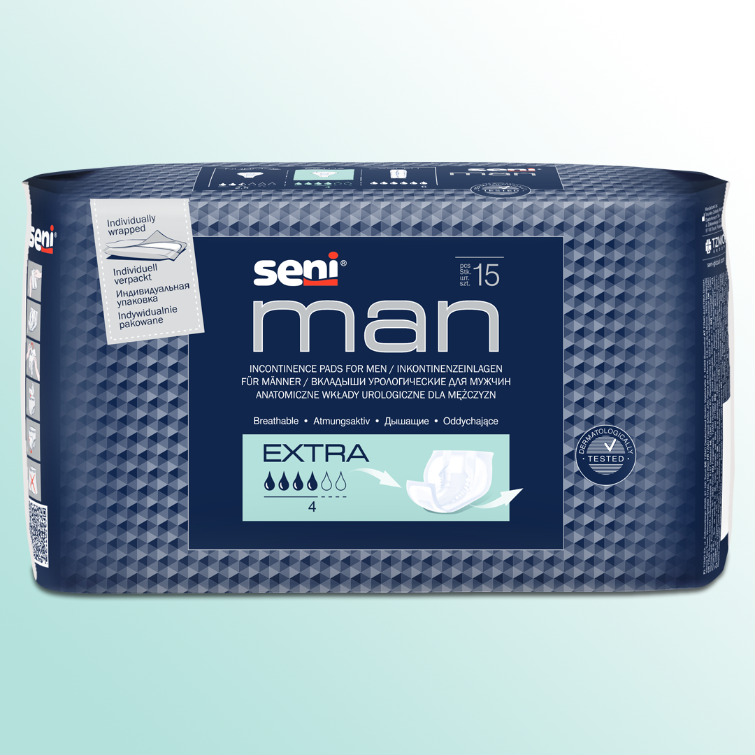Seni® Man Einlagen Extra (5 x 15 Stk.)