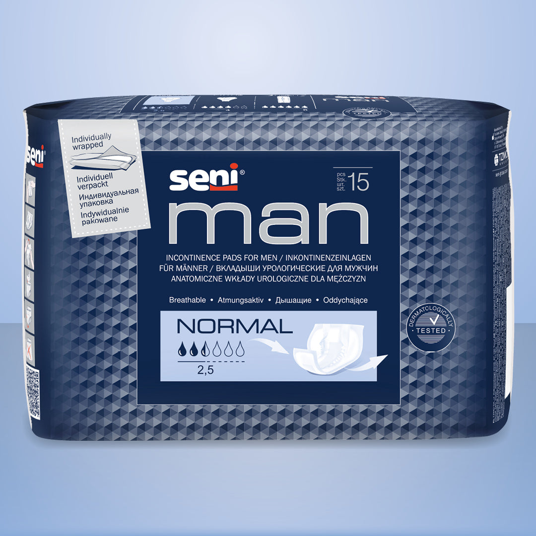 Seni® Man Einlagen Normal (5 x 15 Stk.)