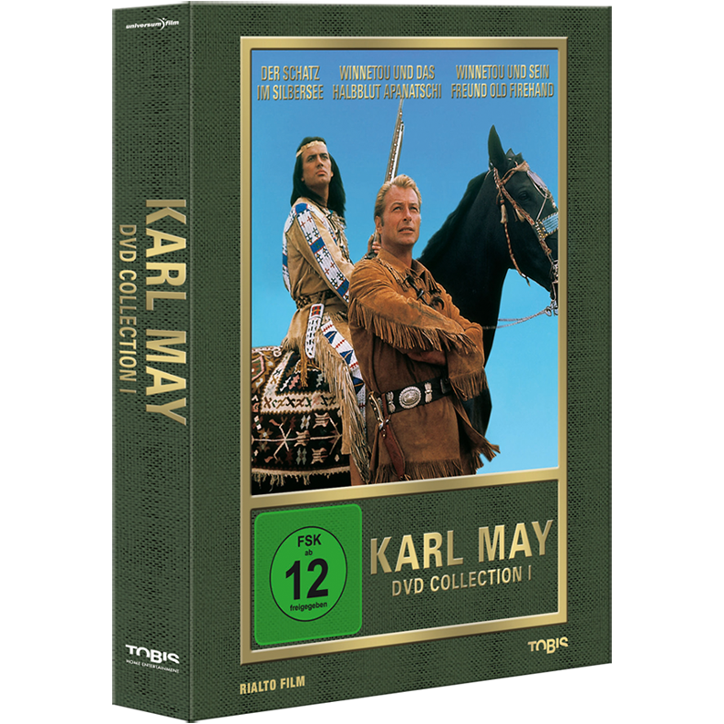 Karl-May-Filmklassiker: 9 DVDs inkl. Winnetou I-III + Der Schatz im Silbersee