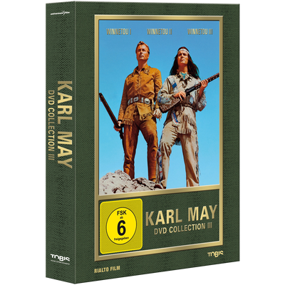 Karl-May-Filmklassiker: 9 DVDs inkl. Winnetou I-III + Der Schatz im Silbersee