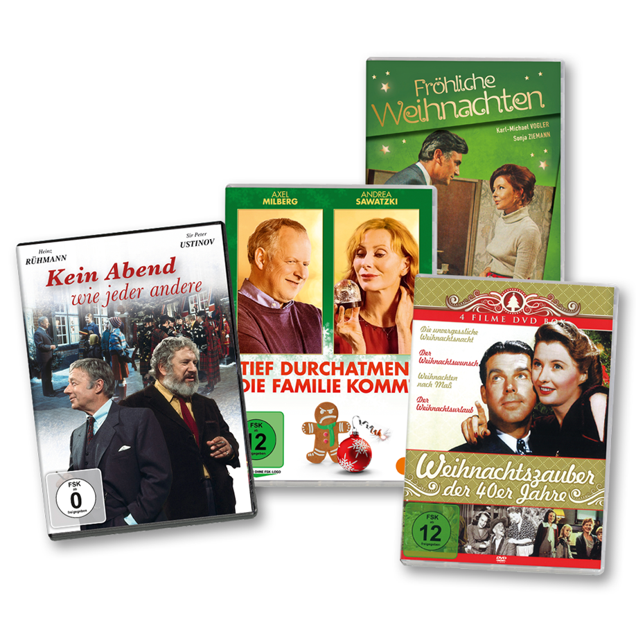 Weihnachtsfilm-DVD-Set