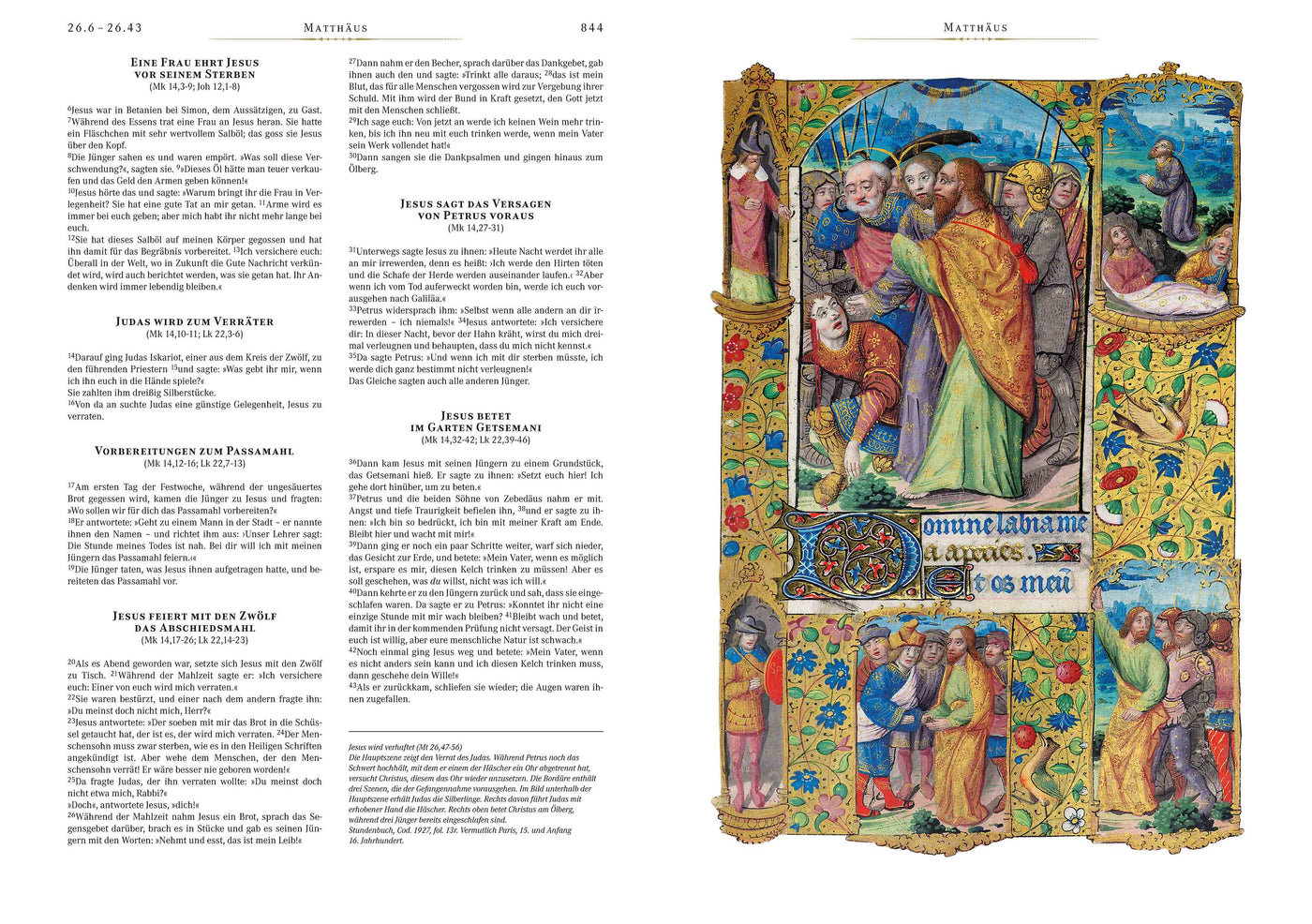 Die Bibel mit Meisterwerken der Buchmalerei