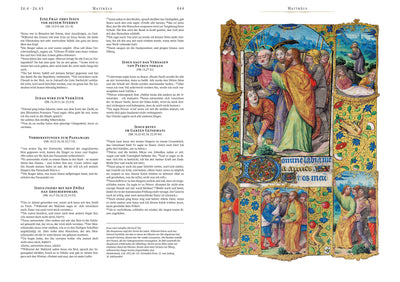 Die Bibel mit Meisterwerken der Buchmalerei