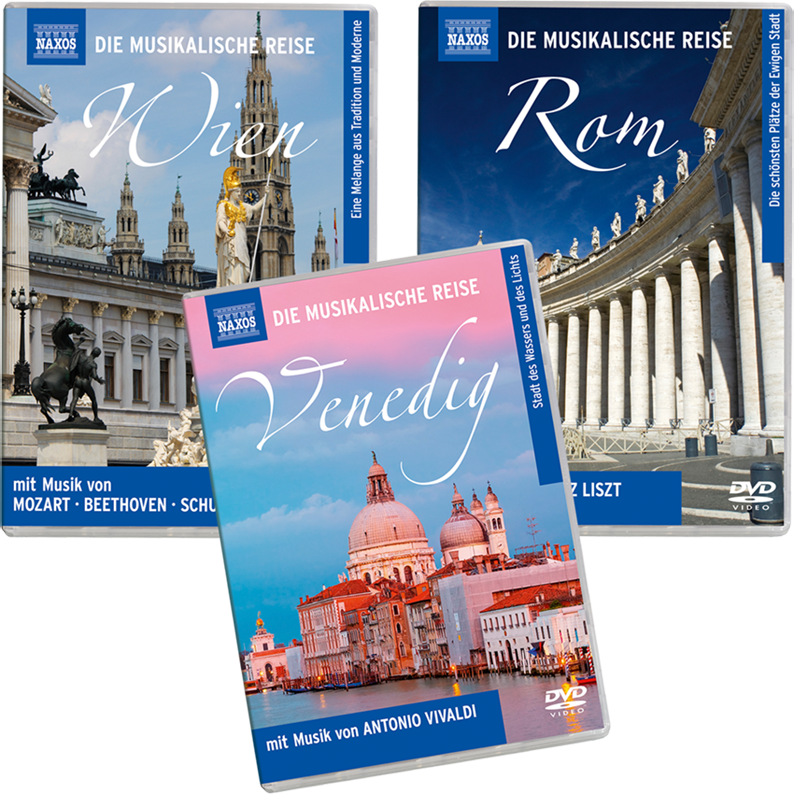 Wien - Rom - Venedig - Eine musikalische Reise (DVD-Set)
