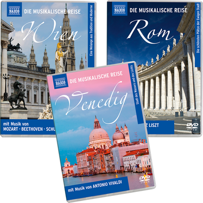 Wien - Rom - Venedig - Eine musikalische Reise (DVD-Set)