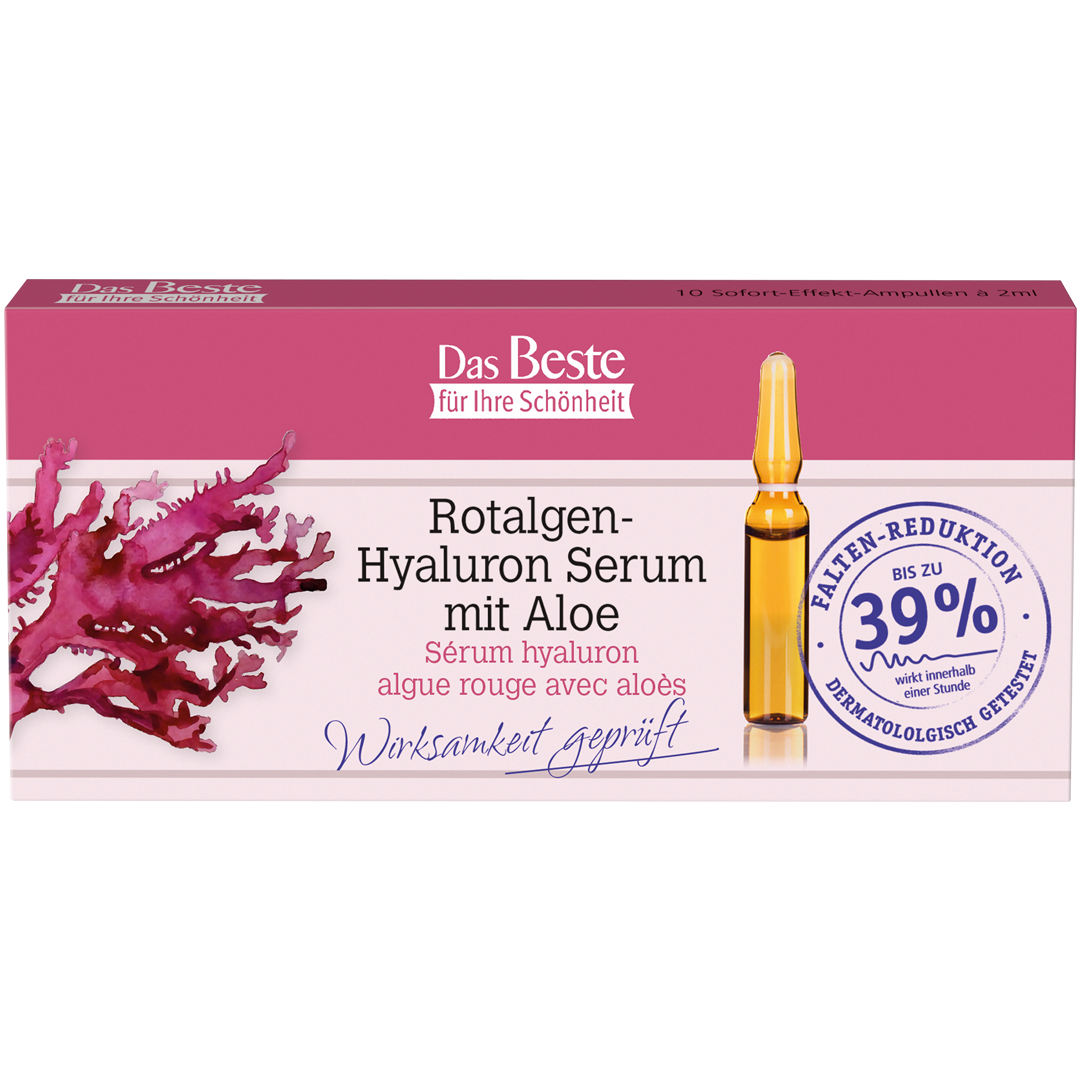 Rotalgen-Hyaluron Serum mit Aloe