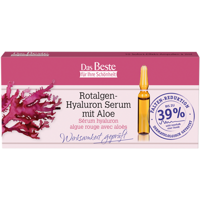 Rotalgen-Hyaluron Serum mit Aloe