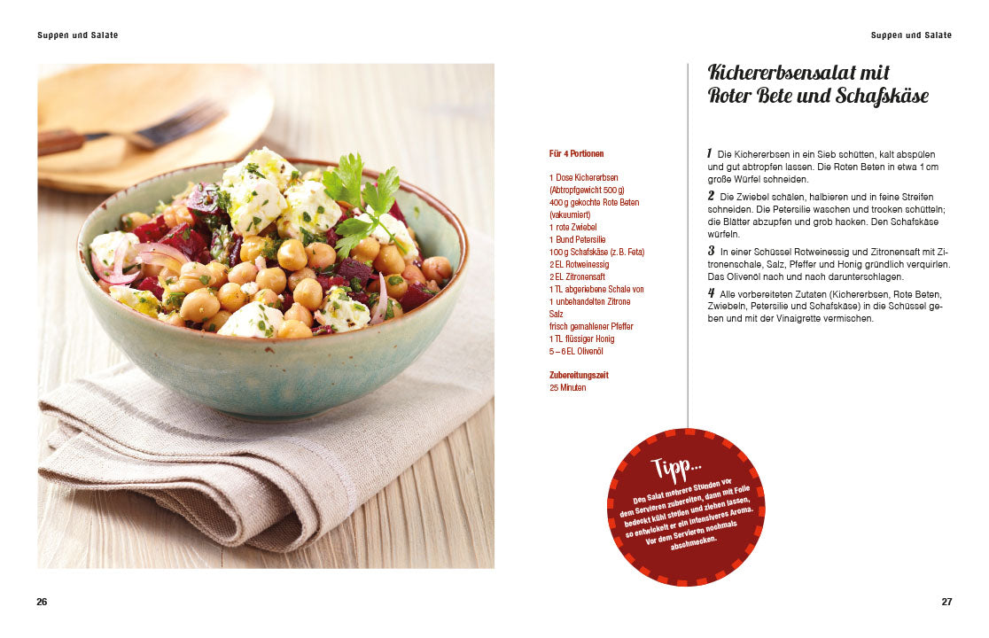 Vegetarische Küche - deftig und lecker