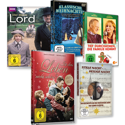 Bezaubernde Weihnachtszeit: 6 DVDs
