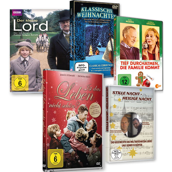 Bezaubernde Weihnachtsfilme - Der kleine Lord, Ist das Leben nicht schön, ...