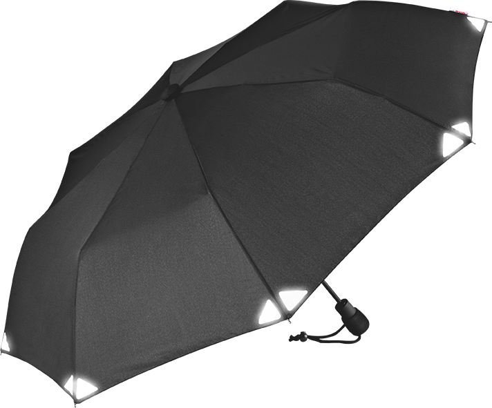 Taschen-Regenschirm mit Reflektoren