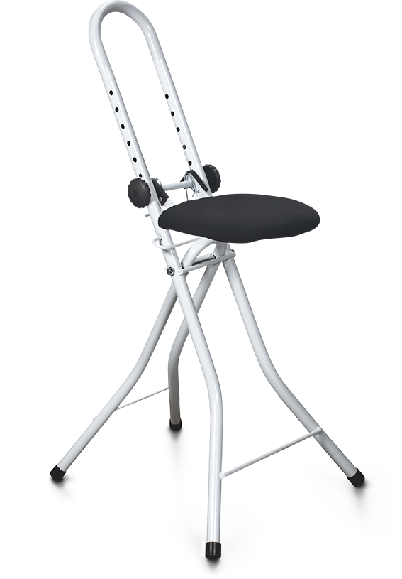 Bügelhocker (Sitz- und Stehhilfe)