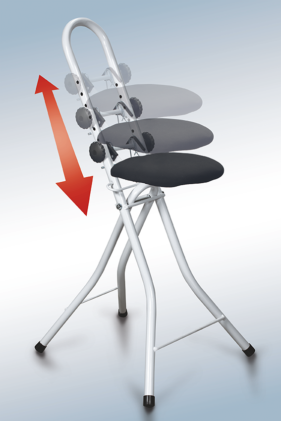 Bügelhocker (Sitz- und Stehhilfe)